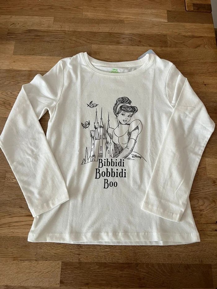 Tee shirt manche longue cendrillon