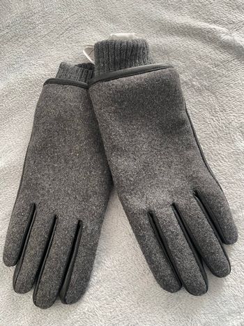 Gant gris noir tactile Devred - taille M