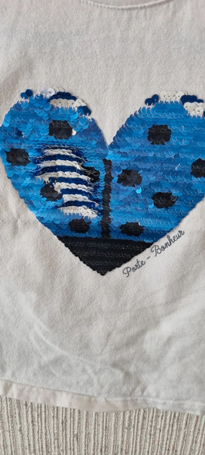 Tee shirt manche courte taille 6 ans okaidi - photo numéro 4