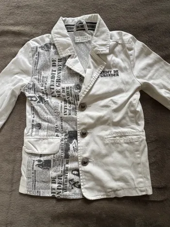 Veste Interdit de me Gronder 3 ans