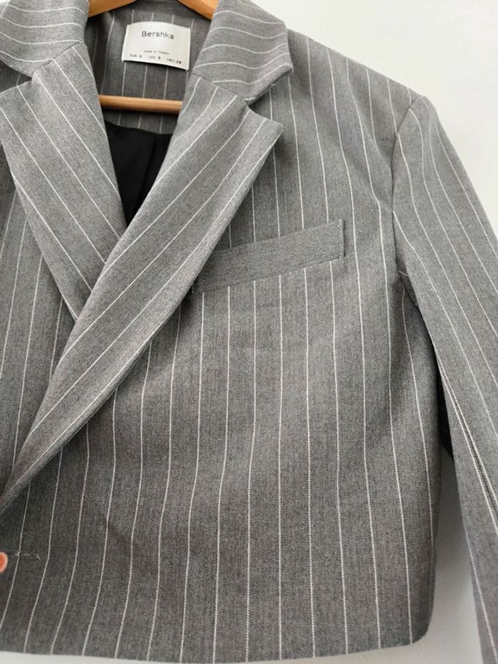 Blazer court Bershka Taille S - photo numéro 2