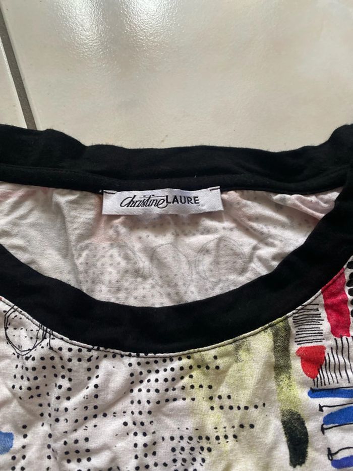 Tee-shirt christine laure taille 2 - photo numéro 2