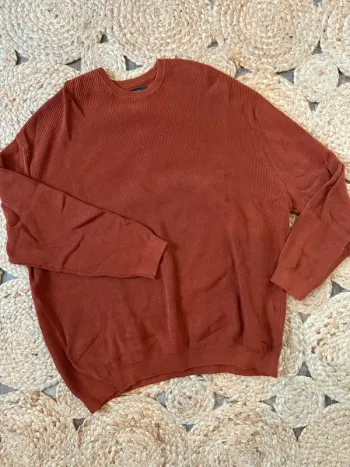 Pull rouille - homme - taille M