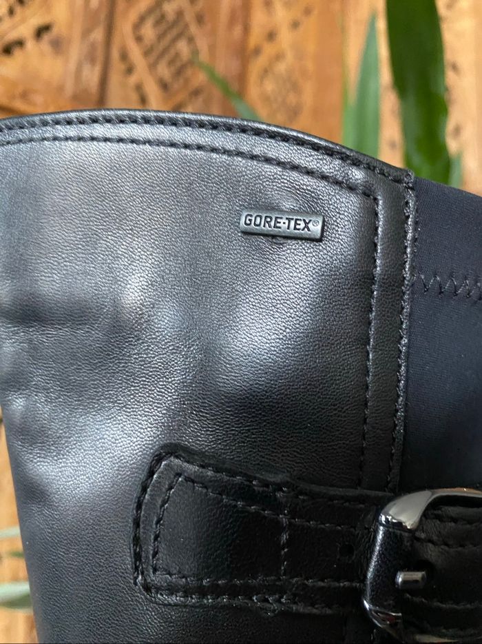 Bottes cuir noires Rieker T 37 - photo numéro 5