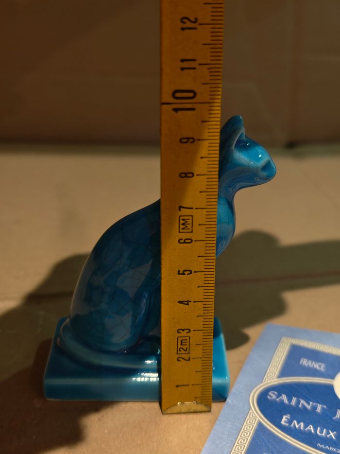 Chat rouge Saint Jean l'Aigle émaux de Longwy - photo numéro 6