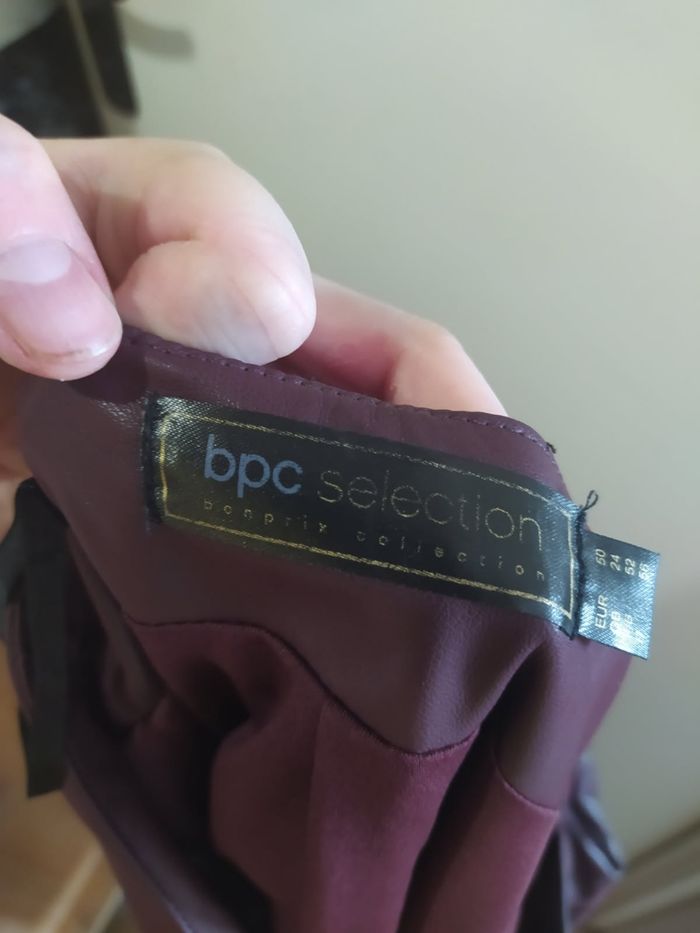 Jupe simili cuir BPC Bonprix - photo numéro 3