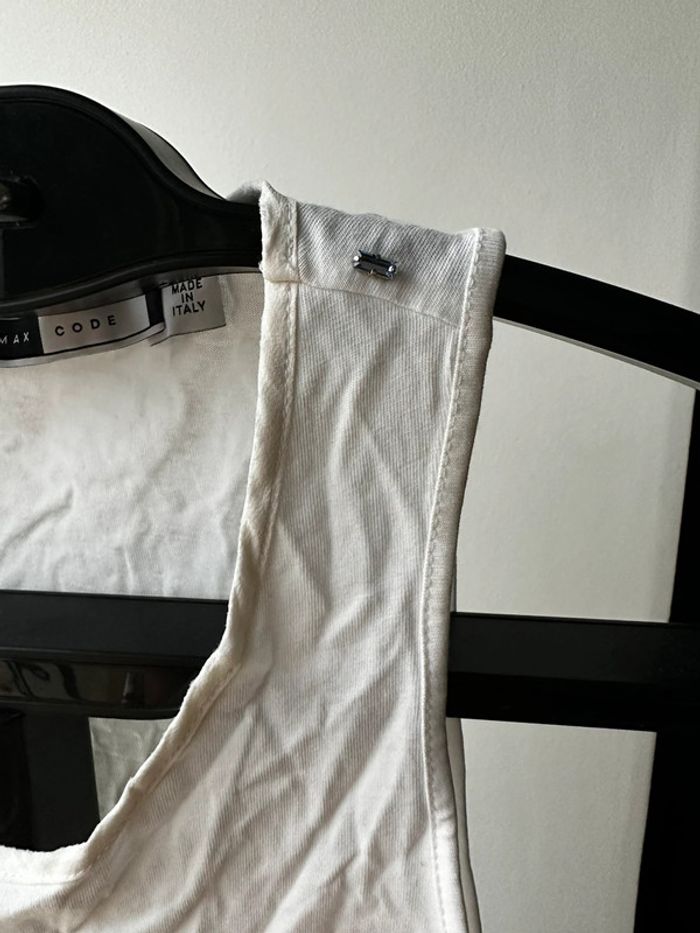 Débardeur long blanc - photo numéro 3