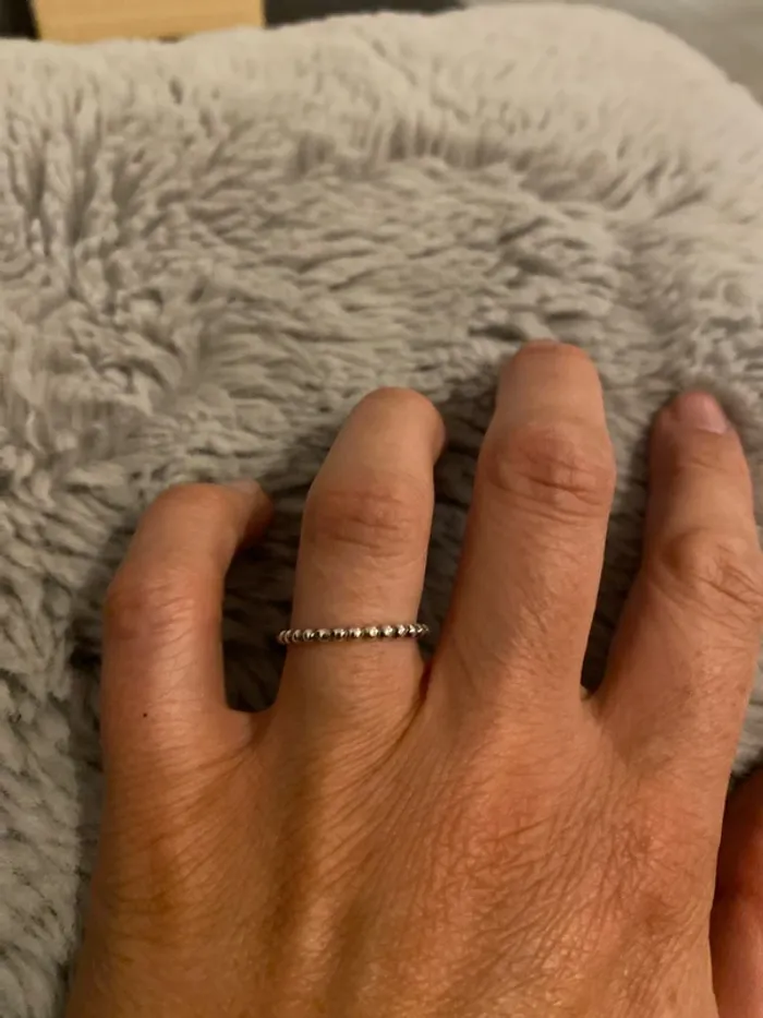 Bague boules argent L’Atelier d’Amaya - taille 54 - photo numéro 2