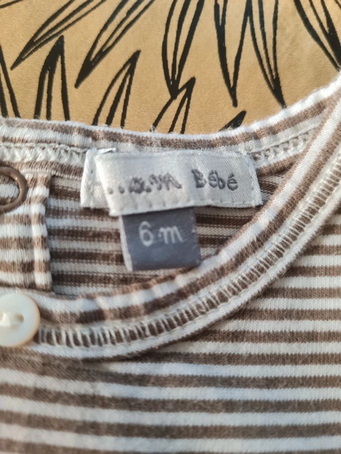 Tee shirt rayé - photo numéro 2