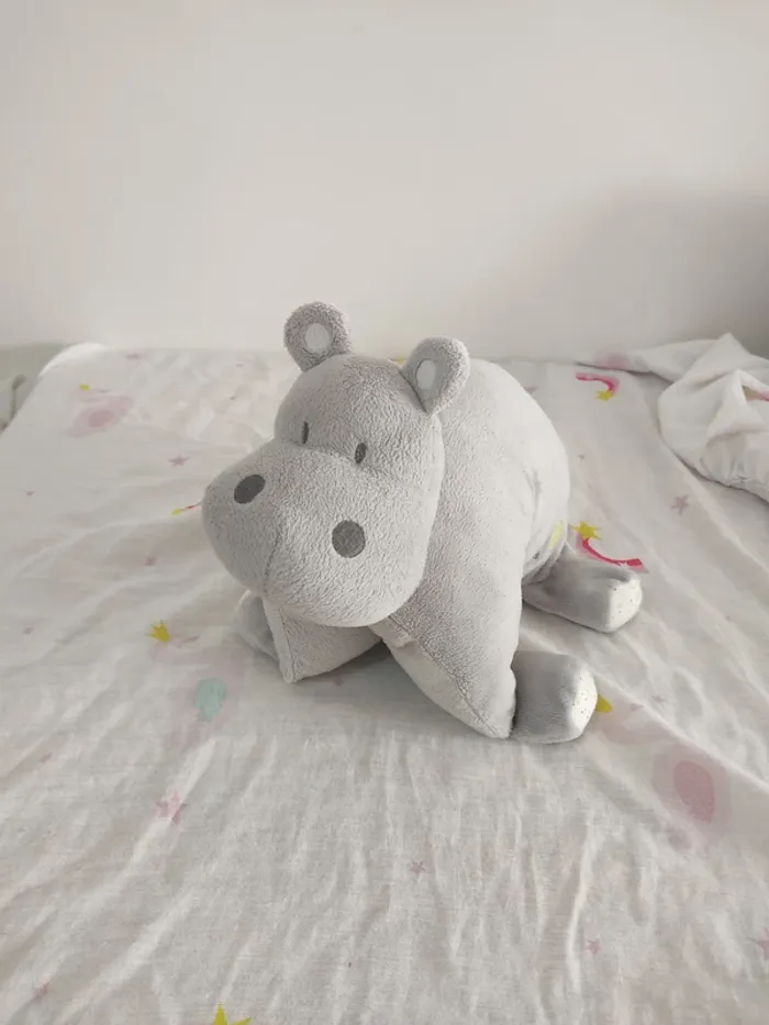 Peluche Hippopotame (coussin) - photo numéro 3