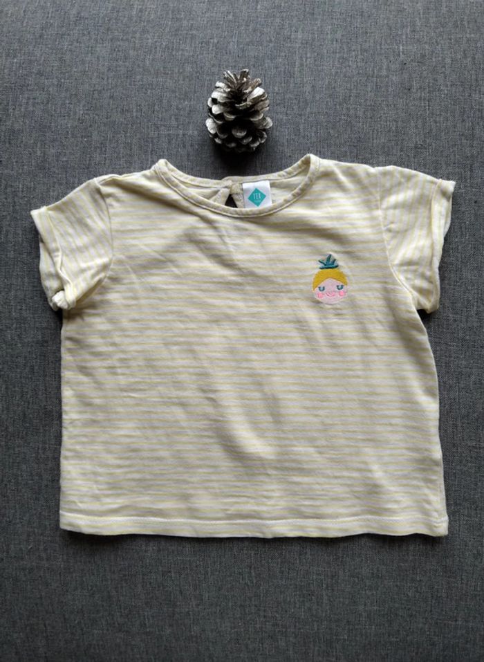 🔸 Tee-shirt manches courtes - TEX 12 mois🔸