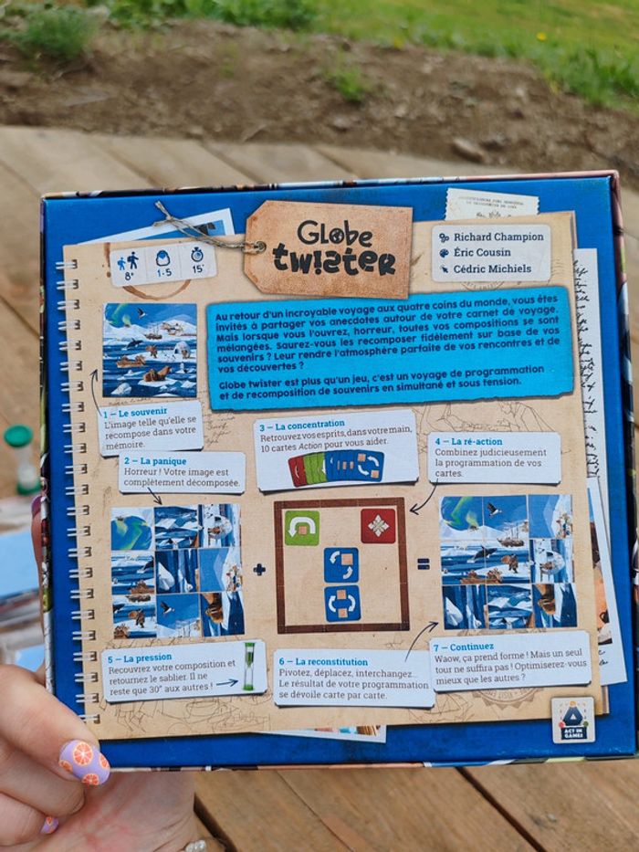 Jeu de société globe twister - photo numéro 8