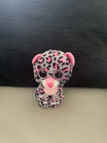 peluche ty leopard doudou 15 cms enfant collection
