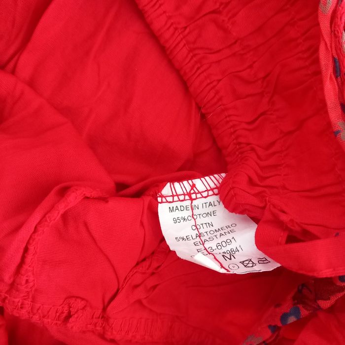 Pantalon femme rouge taille M - photo numéro 3