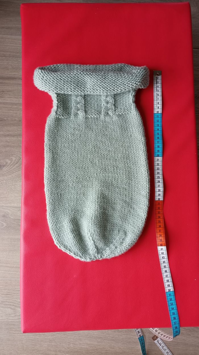 Cocon de naissance ma petite laine merino - photo numéro 3