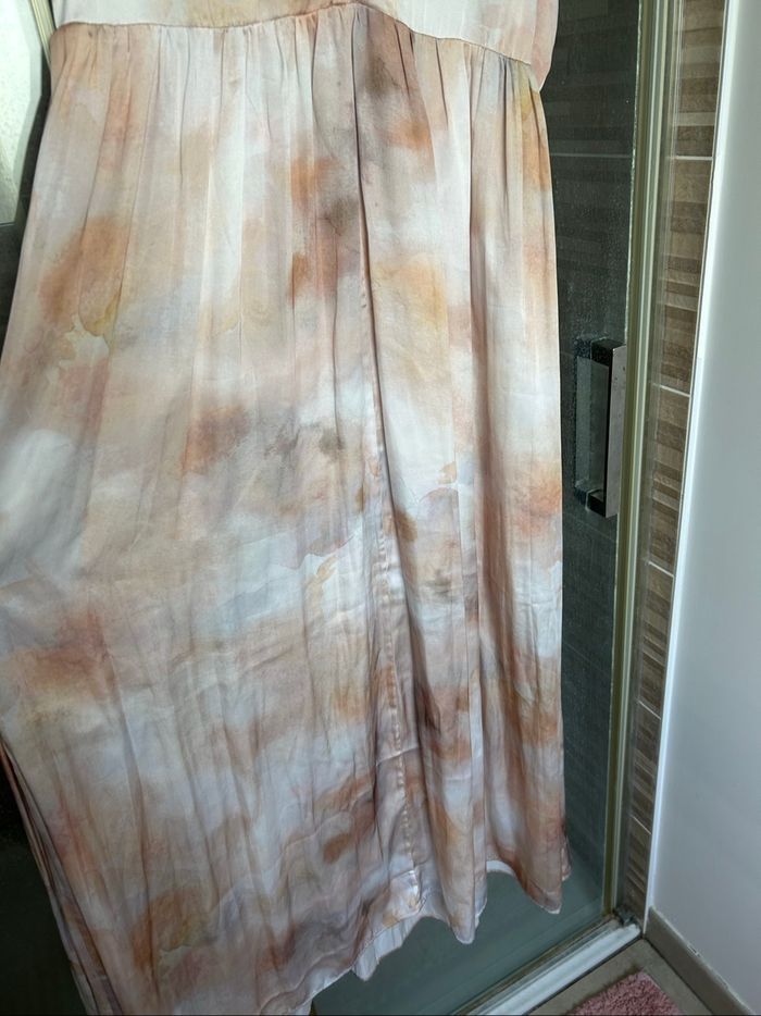 Robe longue satinée H&M - photo numéro 3