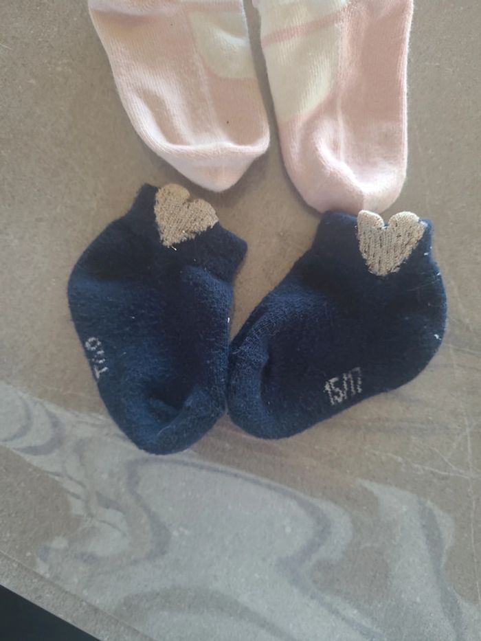 Lot chaussettes 15 17 - photo numéro 2