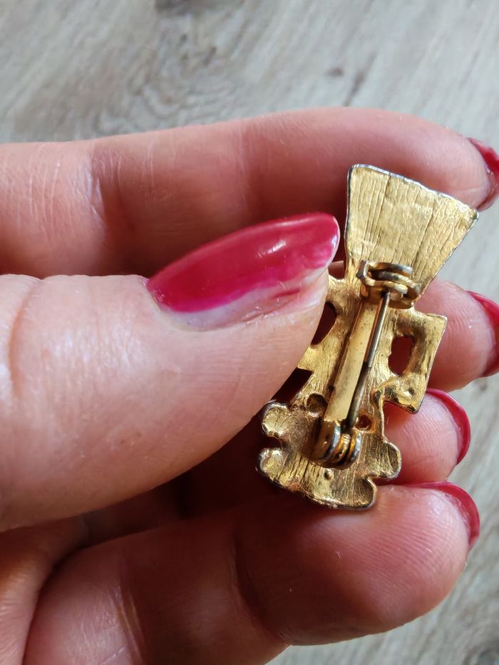 Broche Inca personnage sud américain - photo numéro 2