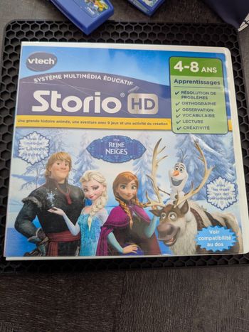 Jeu Storio hd la reine des neiges