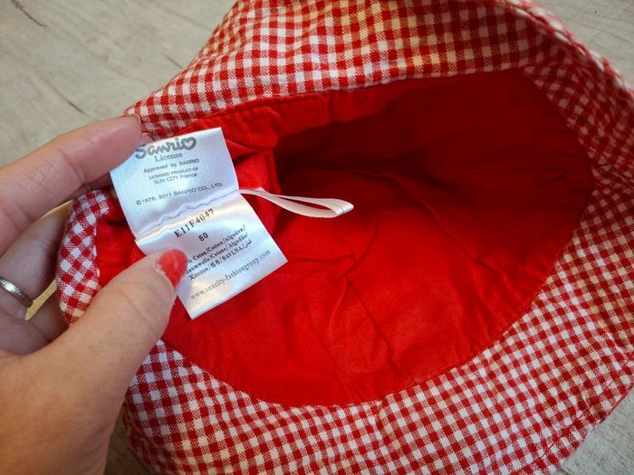 Chapeau Bob hello kitty fille taille 50 - photo numéro 3