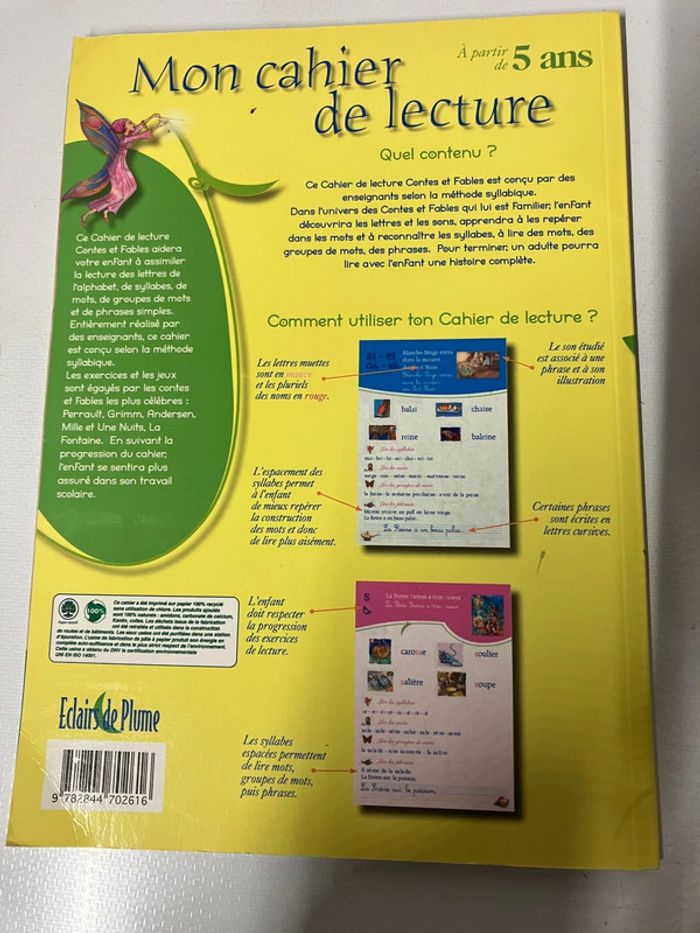Cahier de lecture - photo numéro 2