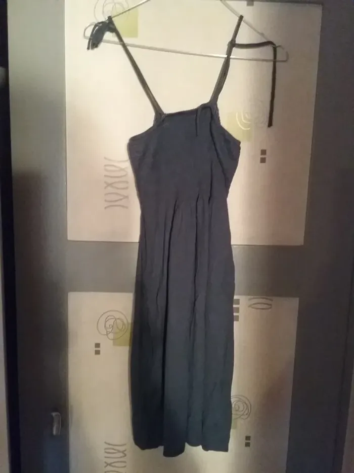 Robe smocks bretelles - photo numéro 2