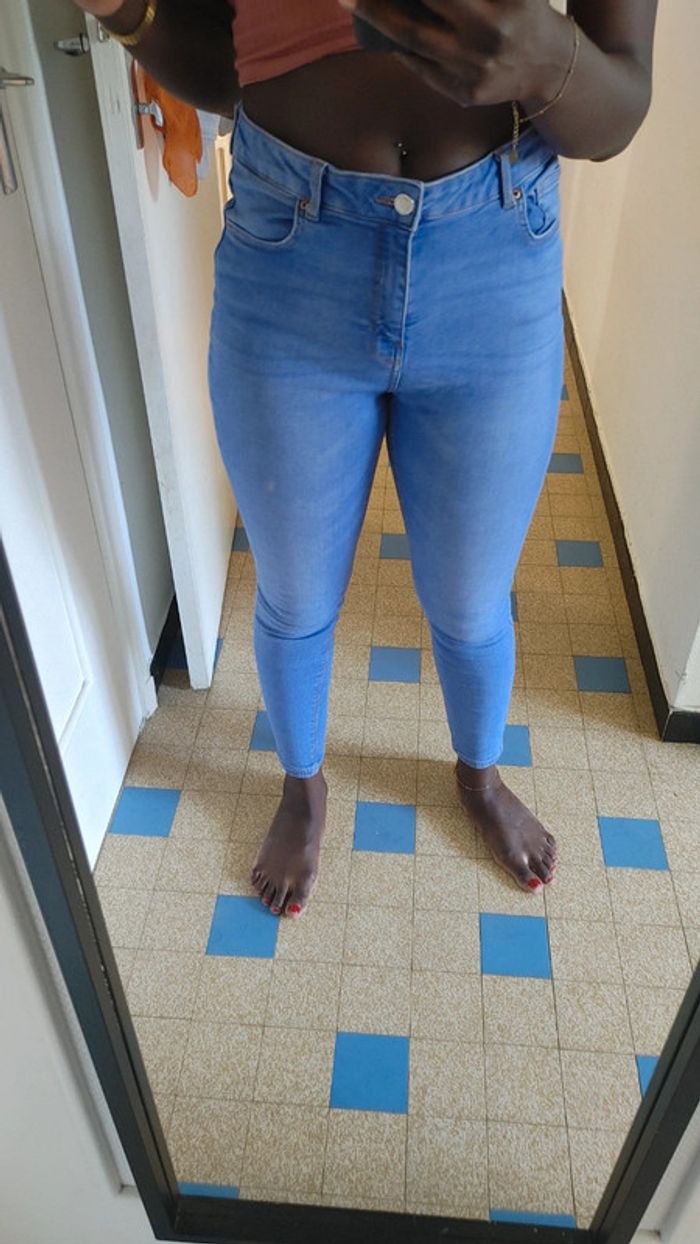Jeans slim old school 2010 taille haute - photo numéro 4