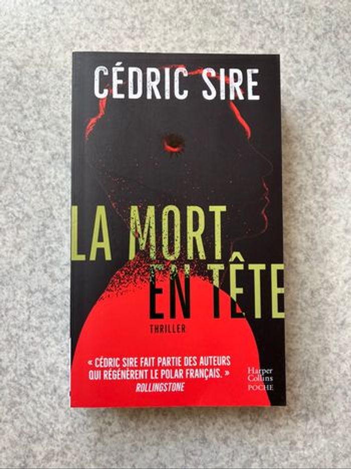La mort en tête ~ Cédric Sire (3€50)