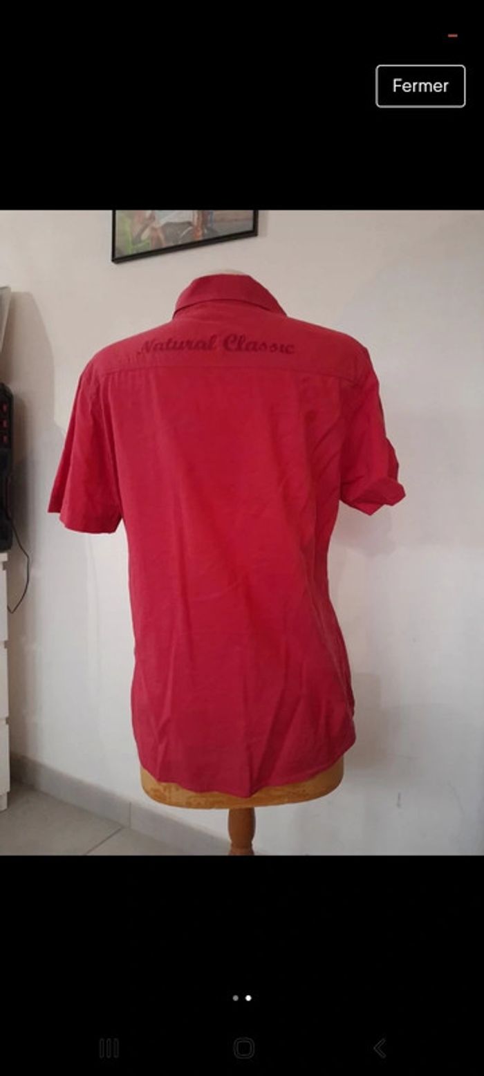 Chemise fushia taille s de chez tissaia - photo numéro 2