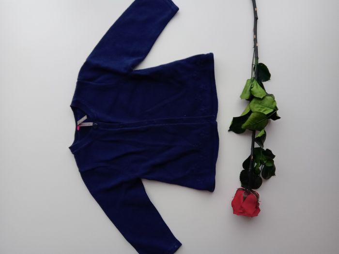 Gilet bleu marine 9 mois