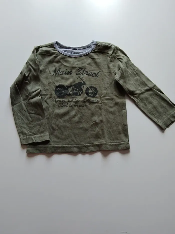tee shirt manches longues 3 suisses garcon 12 mois
