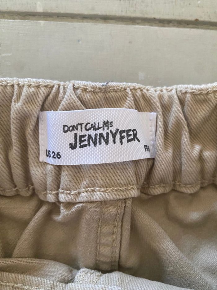 Pantalon cargo Jennyfer beige taille 36 - photo numéro 8