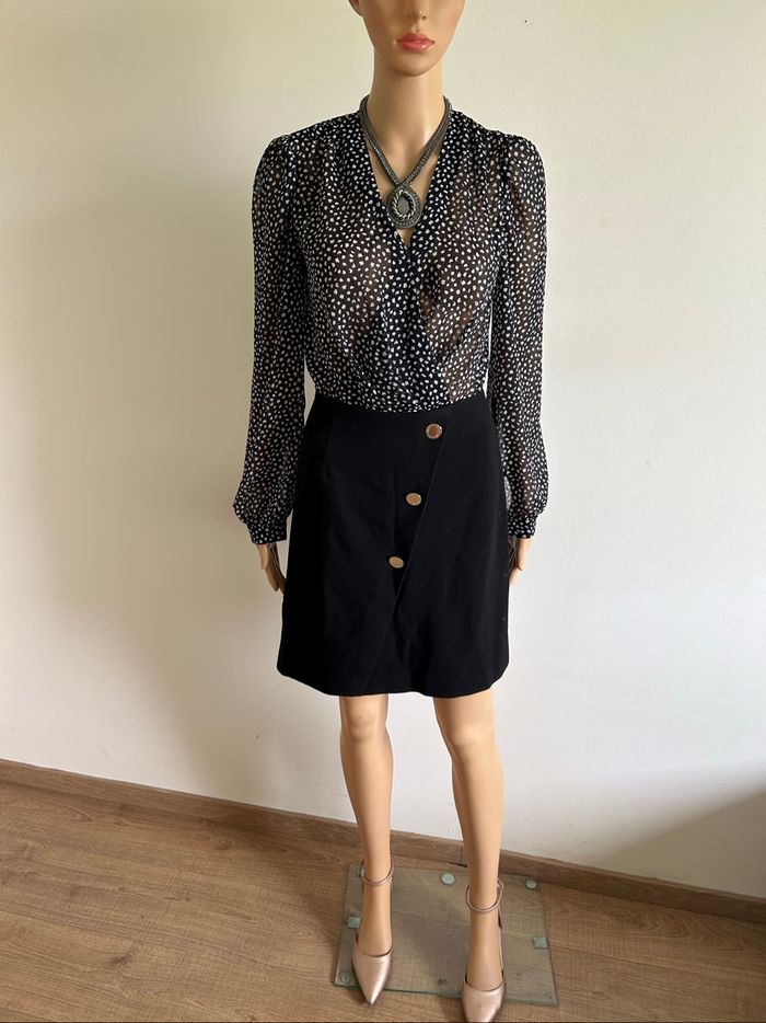 Robe noire et blanche neuve Morgan taille 34 (valeur 75€) - photo numéro 3