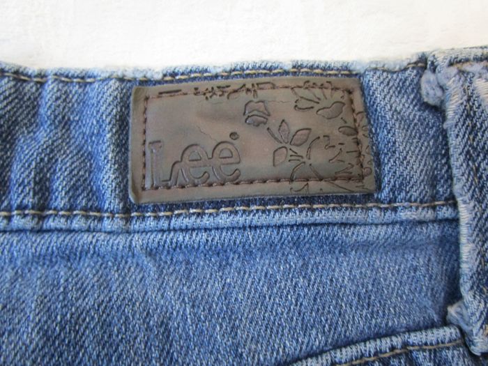 Jean femme LEE coupe Straight Leg High Rise Taille 36 W27 L29 Bleu (J261) - photo numéro 8