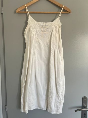 Robe blanche Marithe 12 ans