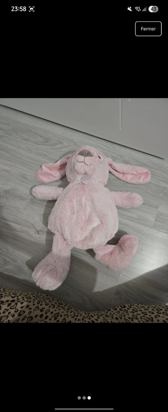 Lapin range pyjama - photo numéro 3