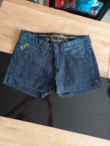 Short en jeans femme T34/36