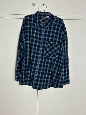 H&M - Divided - Chemise bleu et noir