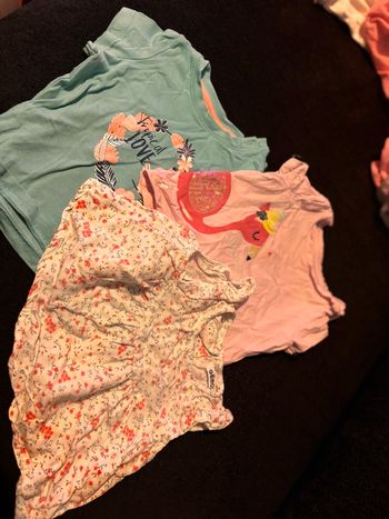 Lot de vêtements bébé fille