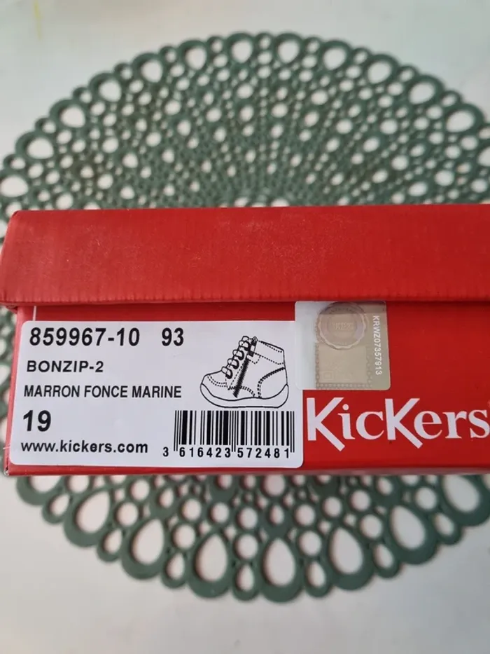 Bottines kickers pointure 19 - photo numéro 3