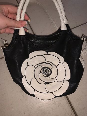 Sac à main fleur