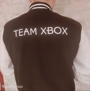 Hoodie Microsoft xbox varsity jacket taille M rare