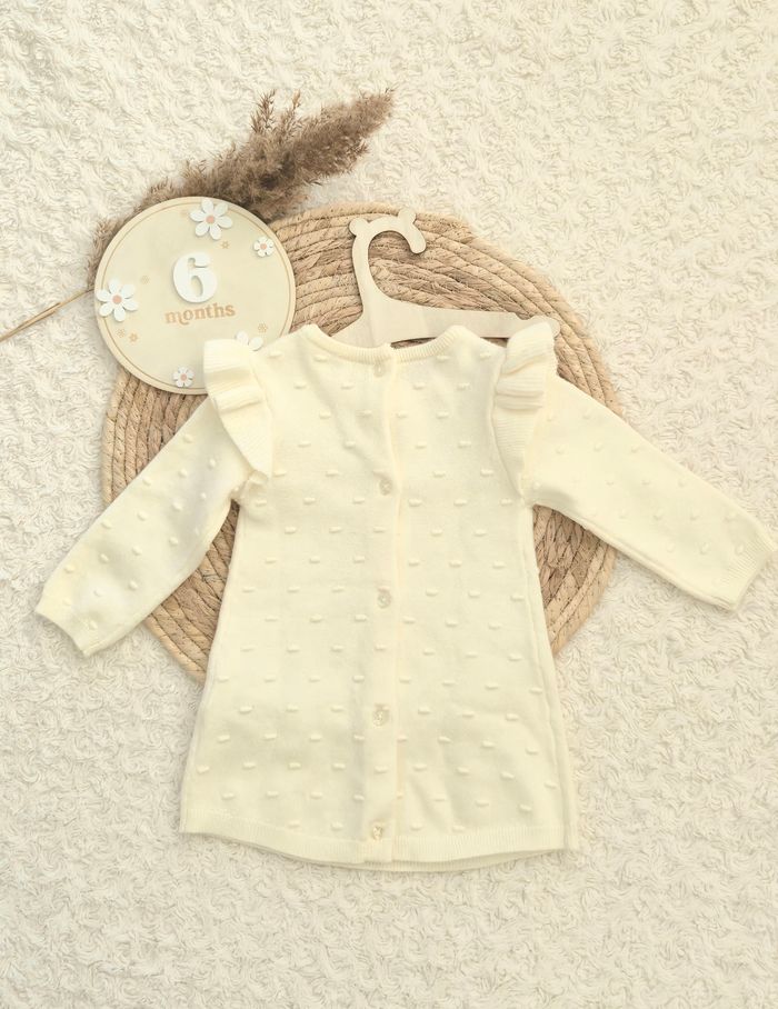 Ensemble robe en laine 6 mois - photo numéro 2