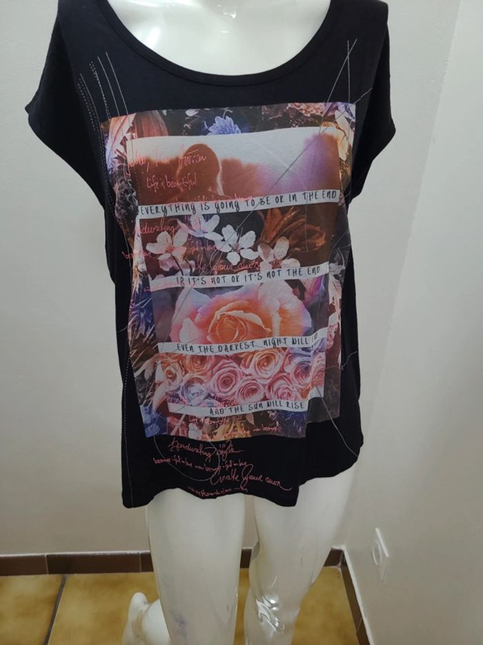 T shirt viscose taille 3 / XL - photo numéro 2