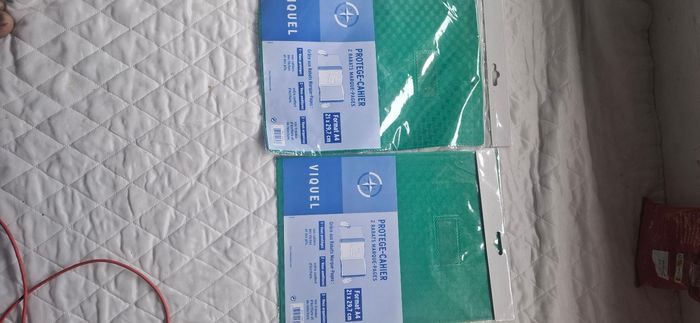 Lot de Protection grand cahier