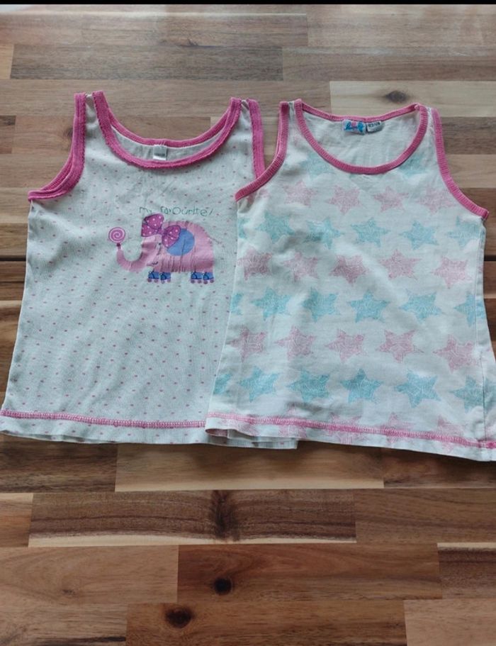 Lot de 2 maillots de corps
