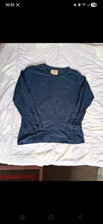 T-shirt bleu
