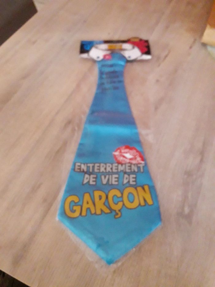 Cravate enterrement de vie de garçon