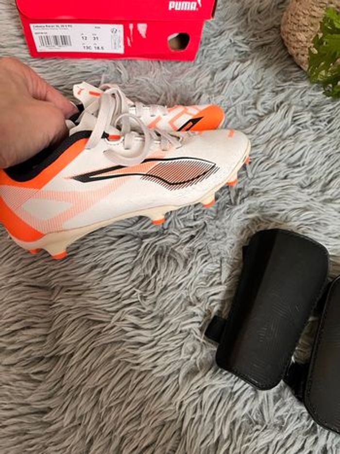 Chaussures de foot puma à crampons taille 31 - photo numéro 6