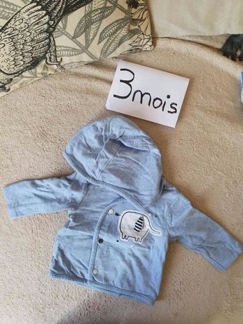 Veste bébé 3mois